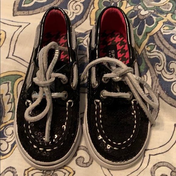 Sperry Top-Sider back sequin boat shoes - Picture 1 of 5